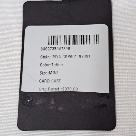 Authentic New MCM Tracy Zip Card Case in Spanish Leather - Picture 3 of 16